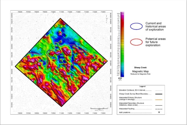 Sheep Creek Geophysics Demonstrates Seven New Zones for Further ...